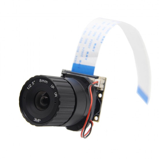 8mm Focal Length Night Vision 5MP NoIR Camera Module Board With IR-CUT For Raspberry Pi