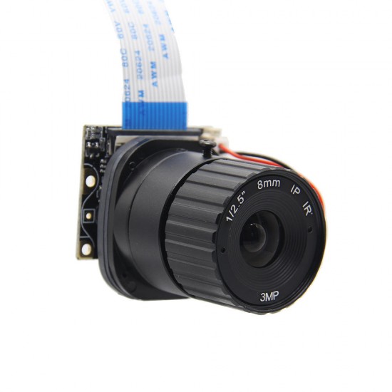 8mm Focal Length Night Vision 5MP NoIR Camera Module Board With IR-CUT For Raspberry Pi