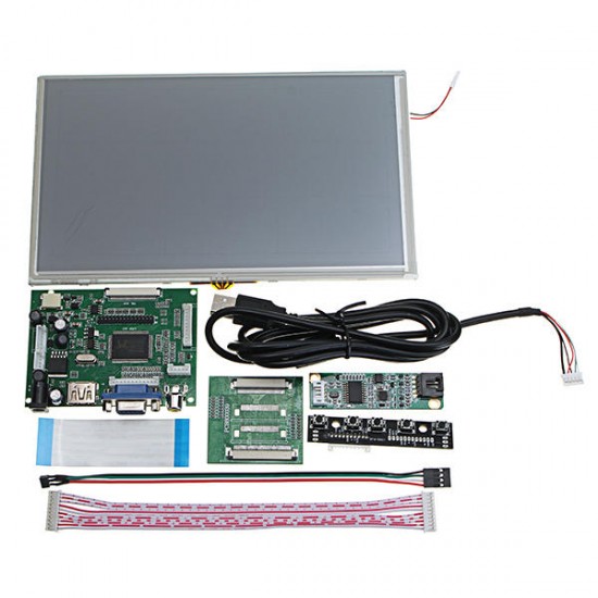 9 Inch 1024x600 LCD Touch Screen + HDMI/VGA Driver Board For Raspberry Pi