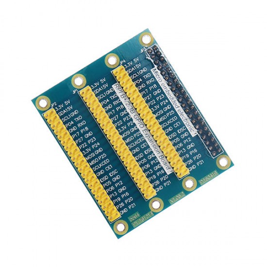 Expansion Board GPIO With Screw & Nut & Adhesinverubber Feet & Nylon Fixed Seat For Raspberry Pi 2/3