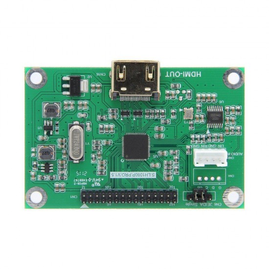 LVDS To HDMI Adapter Board Support 1080P Resolution For Raspberry Pi