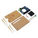 Temperature Control Fan And Power Expansion Board + Acrylic Case + Copper Heat Sink Kit