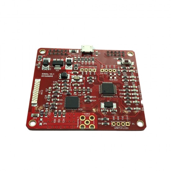 MMDVM 2.0 Hotspot Module Support P25 DMR YSF NXDN With Antenna Hotspot Expansion Board Red For Raspberry Pi Model B 4B 3B 3B+