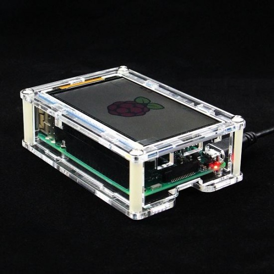 Matching Acrylic Case For HD 3.5 Inch TFT Display Shield