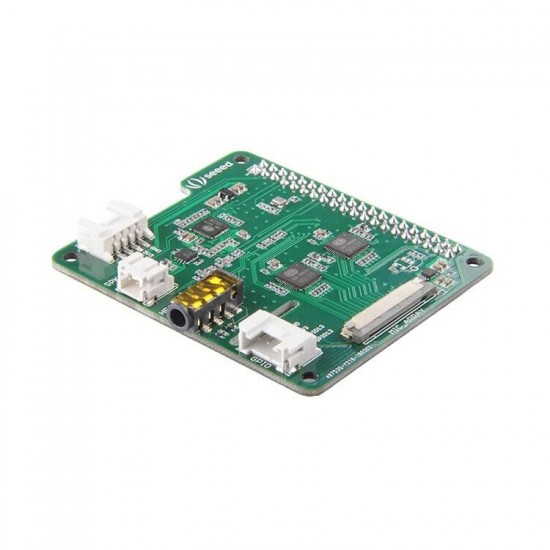 4 Mic Array Expansion Board AC108 ADC AC101 DAC 8 Channel GPIO for Raspberry Pi