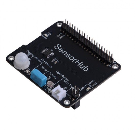 Sensor Hub Development Board For Rapsberry Pi 4 Model B / 3B / 3B+(Plus) / Banana Pi M3