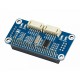 Serial Expansion HAT for Raspberry Pi I2C Interface External Expansion 2-ch UART 8 GPIOs