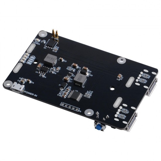 Upgraded UPS Power Module Expansion Board for Raspberry Pi 4B/3B/3B+(Plus)