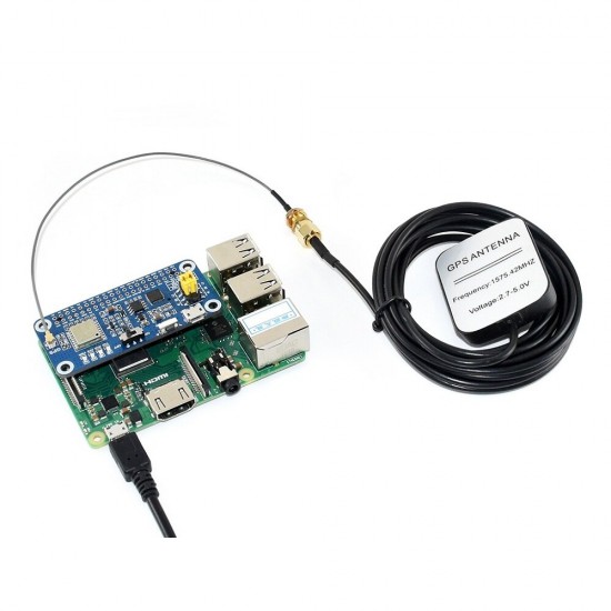 L76X Multi-GNSS HAT Supports GPS BDS QZSS UART interface for Raspberry Pi