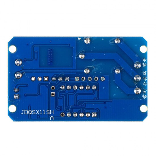 12V Trigger Time Delay Relay Module with LED Digital Display 0-999s 0-999min 0-999H Work-delay/Delay-work