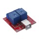 2 Channel 5V HID Driverless USB Relay USB Control Switch Computer Control Switch PC Intelligent Control Relay Module