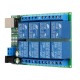 2 in 1 DC 5V 8Channel USB Serial Port Relay Module UART RS232 TTL Switch Board CH340 for Windows Linux MAX OS