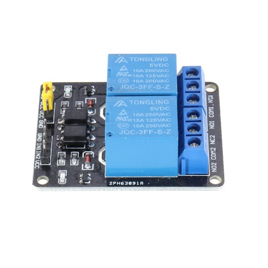 20pcs 2 Channel 5V DC Relay Module Relay Drive Module Control Board