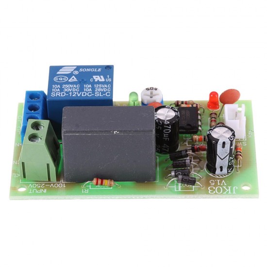 20pcs JK03 220V AC Time Delay Relay Control Module with Trigger Delay 5min Adjustable NE555 10A