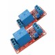 2Pcs 5V 1 Channel Level Trigger Optocoupler Relay Module for Arduino - products that work with official Arduino boards