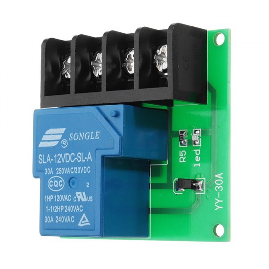 3pcs 1CH 12V 30A Relay Module High Power Relay Control Board Single Switch