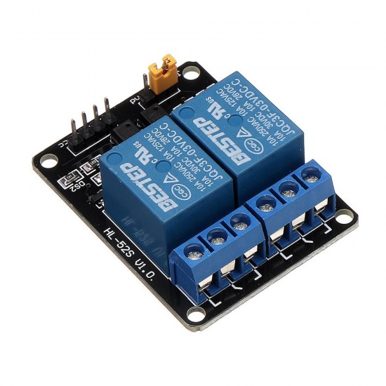 3pcs 2 Channel 3V Relay Module Low Level Trigger Optocoupler Isolation For Auduino