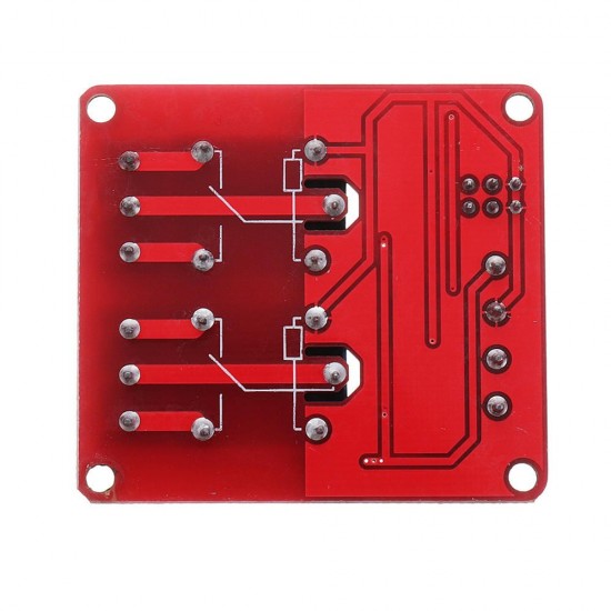 5Pcs 5V 2 Channel Level Trigger Optocoupler Relay Module