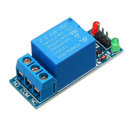 5pcs 1 Channel 12V Relay Module Relay Low Level Trigger