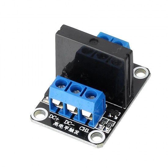 5pcs 1 Channel 5V Solid State Relay High Level Trigger DC-AC PCB SSR In 5VDC Out 240V AC 2A for Arduino - products that work with official Arduino boards