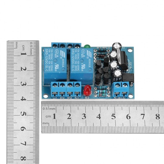 5pcs Speaker Power Amplifier Board Dual 15A Relay Protector Boot Delay and DC Detection Protection Module