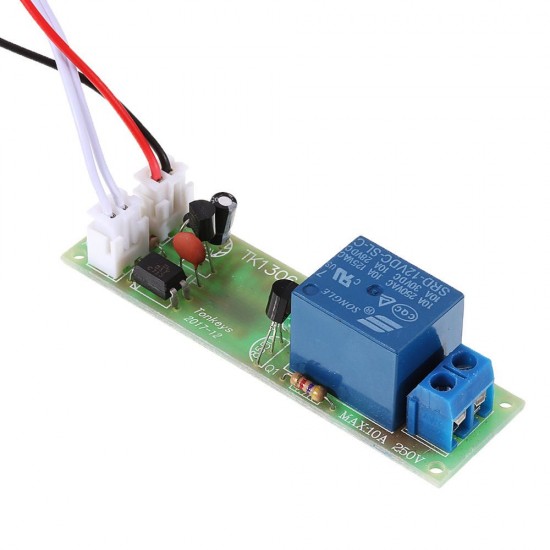 5pcs TK1305A 12V DC Multifunctional Time Delay Relay Module with Optocoupler Isolation