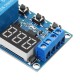 6-30V 1 Channel Relay Module Switch Trigger Time Delay Circuit Timer Cycle Adjustable