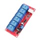 6 Channel 12V HID Driverless USB Relay USB Control Switch Computer Control Switch PC Intelligent Control Relay Module