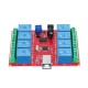 8CH Channel 12V Computer USB Control Switch Free Drive Relay Module PC Intelligent Controller