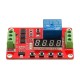 DC 5V Multifunctional Relay Module With LED Display Delay /Self Lock / Cycle / Timing