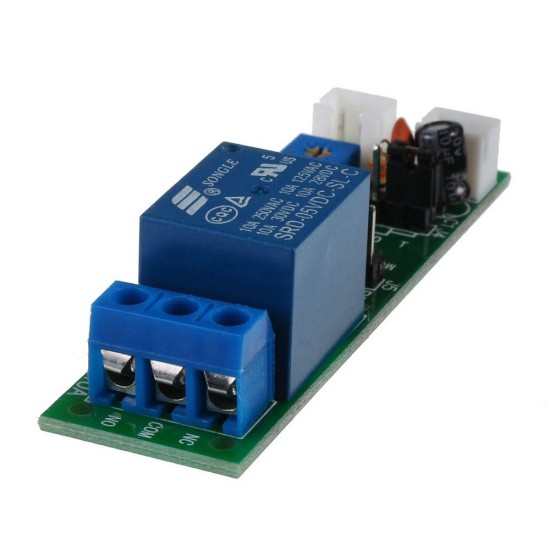 JK11S-100S-5V 10A 0-100S Adjustable ON-OFFf Delay Module Timer Cycle Switch Infinite Loop Relay Module