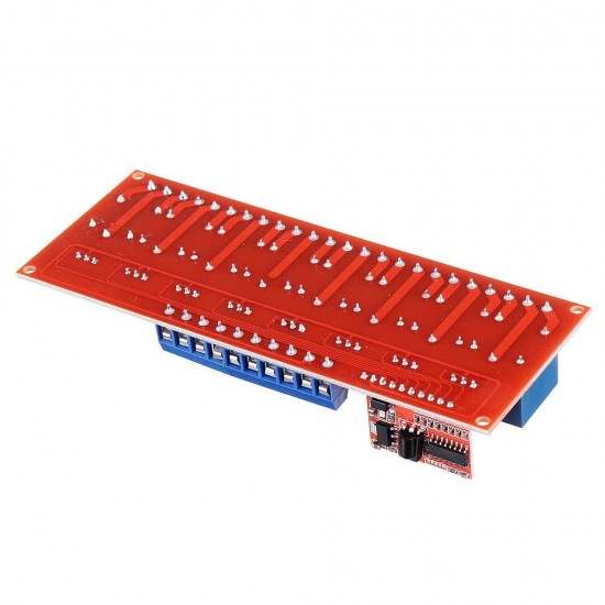 Multi-function Infrared Remote Control 8 Channel Relay Module Inching Switch/Self-lock Switch 5V/12V/24V for Arduino - products that work with official Arduino boards