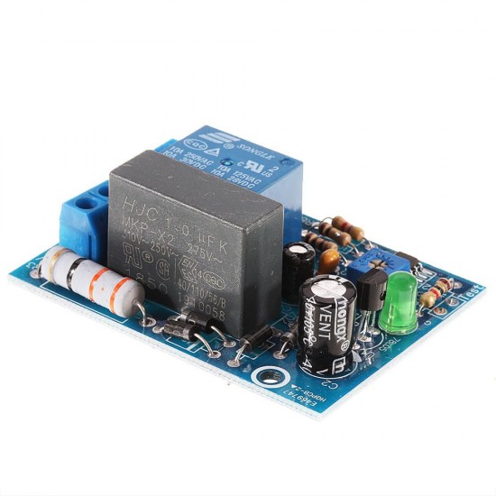 QF1022-A-100S 220V AC Power-on Delay 0-100S Adjuatable Timer Switch Automatic Disconnect Relay Module Dry Contact Output