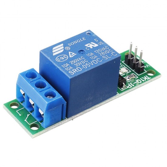 TK10-1P 1 Channel Relay Module High Level 10A MCU Expansion Relay 5V/12V/24V