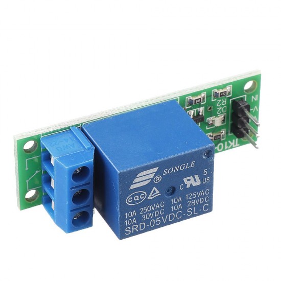 TK10-1P 1 Channel Relay Module High Level 10A MCU Expansion Relay 5V/12V/24V