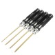 4Pcs Stainless Steel Hex Screwdriver Kit Screwdriver Set 1.5mm/2mm/2.5mm/3.0mm