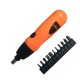 Cordless 6V Electric Screwdriver Drill + 11pcs Screwdriver Bit Set