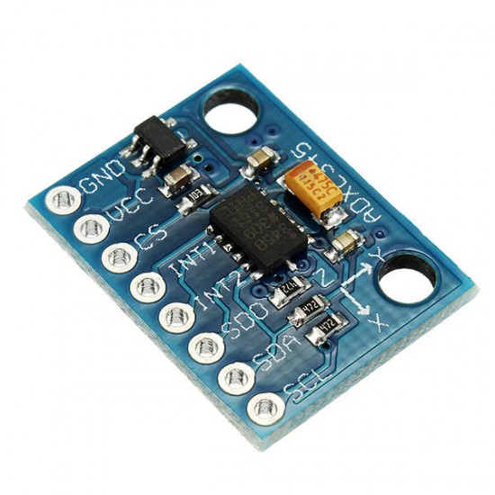 10Pcs GY-291 ADXL345 3-Axis Tilt Digital Gravity Acceleration Sensor Module For