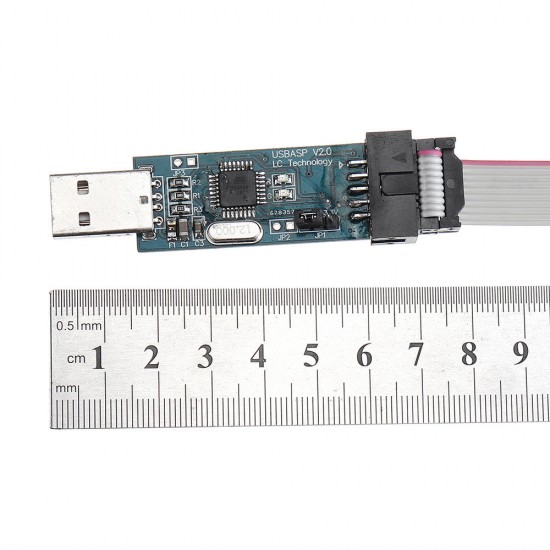 10pcs USBASP USBISP Programmer USB ISP USB ASP ATMEGA8 ATMEGA128 Support Win7 64K