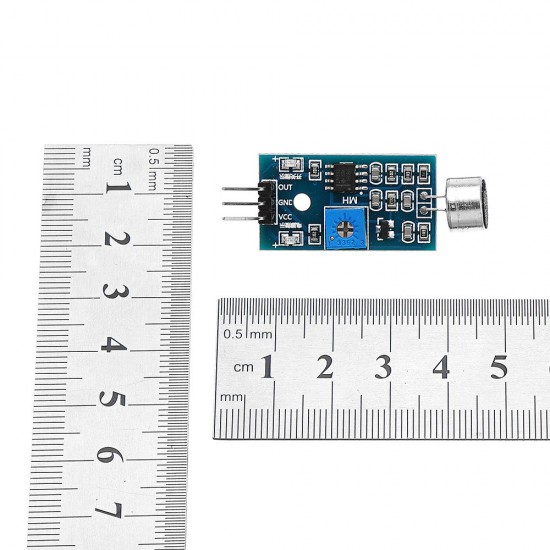 20Pcs Voice Detection Sensor Module Sound Recognition Module High Sensitivity Microphone Sensor Module DC 3.3V-5V