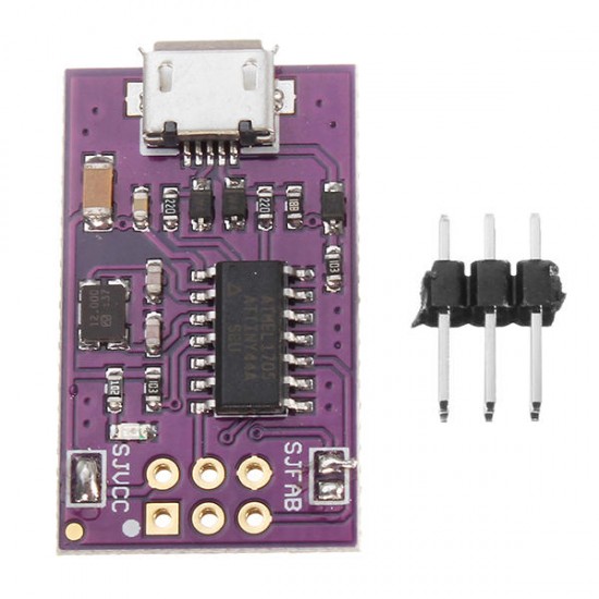 3Pcs 5V Micro USB Tiny ISP ATtiny44 USBTinyISP Programmer