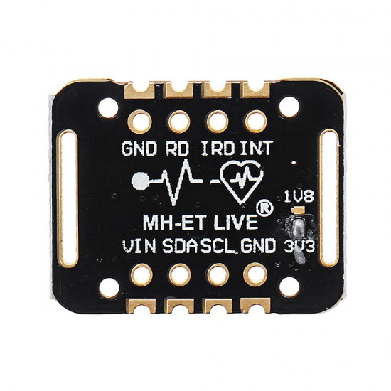 3Pcs MAX30102 Heartbeat Frequency Tester Heart Rate Sensor Module Puls Detection Blood Oxygen Concentration Test for Arduino - products that work with official Arduino boards