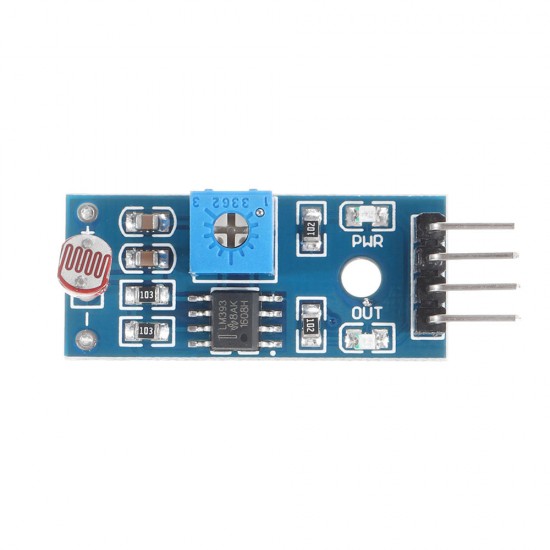 3pcs 4pin Optical Sensitive Resistance Light Detection Photosensitive Sensor Module