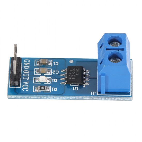 3pcs ACS712 Module 20A Current Detection Board ACS712 Hall Current Sensor Module