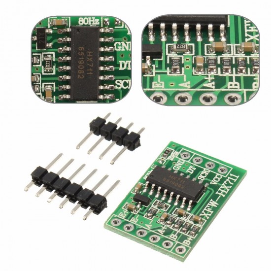 3pcs AD Weighing Sensor Module Dual-channel 24-bit A/D Conversion HX711 Shieding