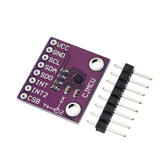 3pcs -250E BMA250E Sensor Module Three-axis Low G Acceleration Sensor Triaxial Accelerometer SPI IIC Interface