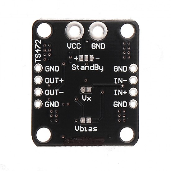 3pcs -472 TS472 Low Noise Microphone Preamplifier Module Electret Microphone Dedicated Board