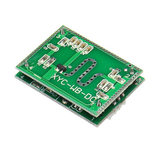 3pcs DC 3.3V To 20V 5.8GHz Microwave Radar Sensor Intelligent Trigger Sensor Switch Module For Home Control Anti-interfere