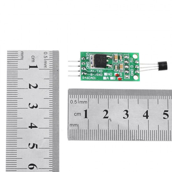 3pcs DS18B20 5V TTL Com UART Temperature Acquisition Sensor Module Modbus RTU PC PLC MCU Digital Thermometer