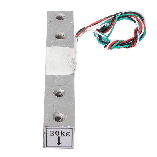 3pcs HX711 Module + 20kg Aluminum Alloy Scale Weighing Sensor Load Cell Kit for Arduino